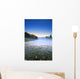 Sunrise And Early Morning Mist On Mountain River Wall Mural