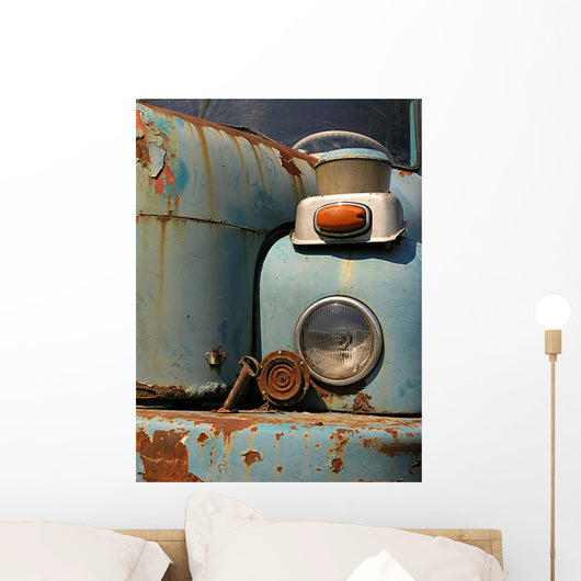 Old Truck Light Wall Mural