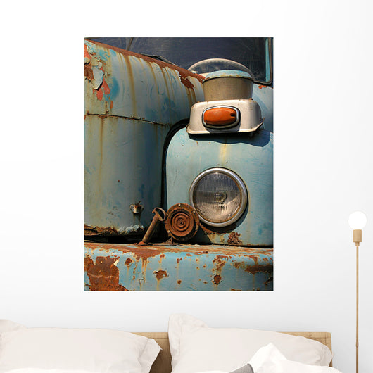 Old Truck Light Wall Mural