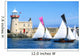 Howth 17 Yachts, Howth Harbour, Co Dublin, Ireland Wall Mural