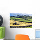 Hay Making, Lough Corrib, Co Galway, Ireland Wall Mural