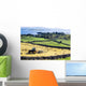 Hay Making, Lough Corrib, Co Galway, Ireland Wall Mural