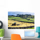 Hay Making, Lough Corrib, Co Galway, Ireland Wall Mural