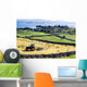 Hay Making, Lough Corrib, Co Galway, Ireland Wall Mural