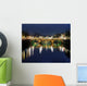 River Liffey At Night, O'connell Street Bridge, Dublin, Ireland Wall Mural