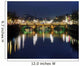 River Liffey At Night, O'connell Street Bridge, Dublin, Ireland Wall Mural