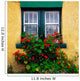 Cottage Window, Co Antrim, Ireland Wall Mural