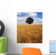 Ireland, Barley Field With Oak Tree Wall Mural