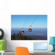 Cable Car Ski Lift Wall Mural