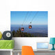 Cable Car Ski Lift Wall Mural