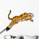 Tiger in the Jump Wall Decal