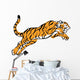 Tiger in the Jump Wall Decal