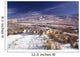 Sheep In Snow, Glenshane, Co Derry, Ireland Wall Mural
