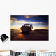 Shipwreck At Sunset, Co Donegal, Ireland Wall Mural