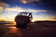 Shipwreck At Sunset, Co Donegal, Ireland Wall Mural