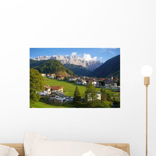 Postcard from Selva Val Wall Decal Design 2
