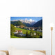 Postcard from Selva Val Wall Mural
