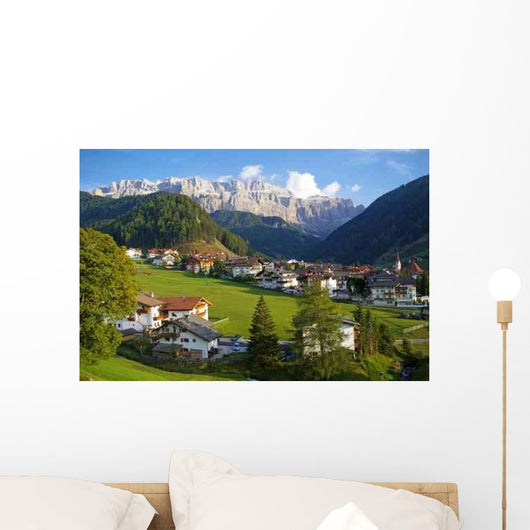 Postcard from Selva Val Wall Decal Design 2