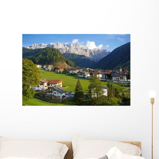 Postcard from Selva Val Wall Decal Design 2