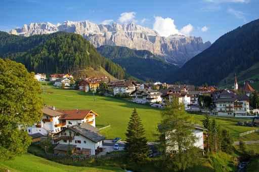 Postcard from Selva Val Wall Decal Design 2