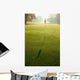 Morning on a golf course Wall Mural