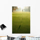 Morning on a golf course Wall Mural