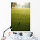 Morning on a golf course Wall Mural
