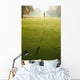 Morning on a golf course Wall Mural