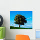 White Hawthorn Tree Wall Mural