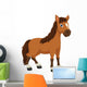 Cute Horse Cartoon Wall Decal