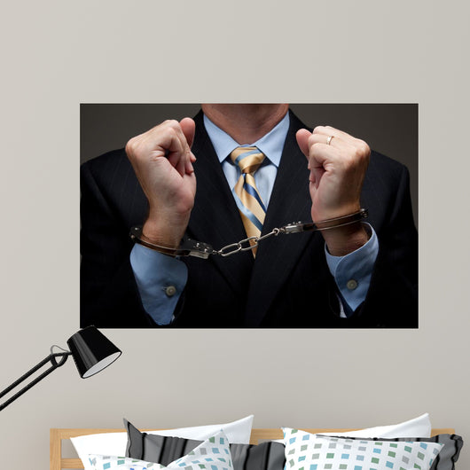 Business Man Handcuffs