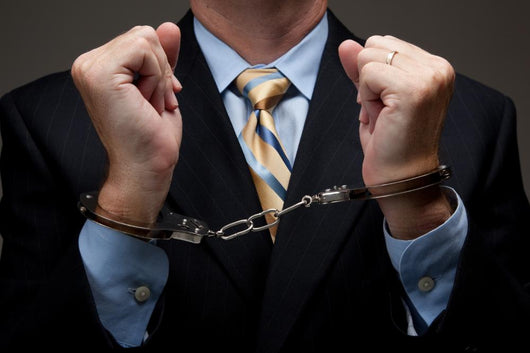 Business Man Handcuffs