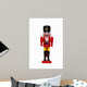 Christmas Wooden Nutcracker Wall Decal