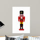 Christmas Wooden Nutcracker Wall Decal