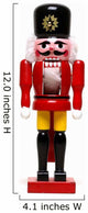 Christmas Wooden Nutcracker Wall Decal