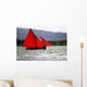 Galway Hookers, Kinvara, Co Galway, Ireland Wall Mural