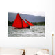 Galway Hookers, Kinvara, Co Galway, Ireland Wall Mural