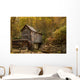 Babcock Grist Mill West Close-up Wall Decal