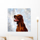 Irish Red Setter Wall Mural