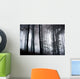 Foggy Woods Wall Mural