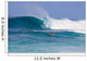 Big Wave Surfing Wall Mural