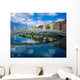 Ha'penny Bridge, River Liffey, Dublin, Ireland Wall Mural