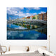 Ha'penny Bridge, River Liffey, Dublin, Ireland Wall Mural