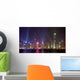Symphony Lights Hongkong China Wall Decal