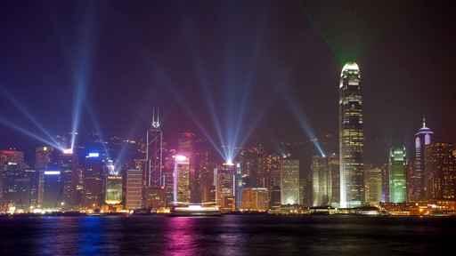 Symphony Lights Hongkong China Wall Decal