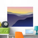 blue ridge mountain vista Wall Mural