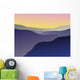 blue ridge mountain vista Wall Mural