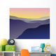 blue ridge mountain vista Wall Mural