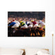 Horse Racing, Phoenix Park, Dublin, Ireland Wall Mural