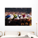 Horse Racing, Phoenix Park, Dublin, Ireland Wall Mural
